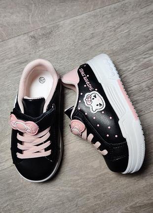 Кроссовки для девочки hello kitty