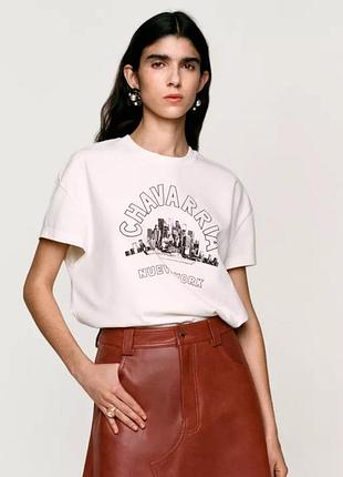 Футболка с коротким рукавом willy chavarria x zara