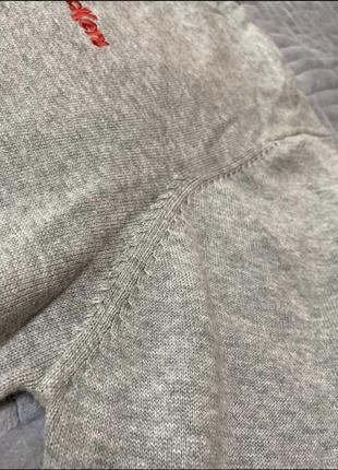 Мужской серый свитер джемпер5 фото