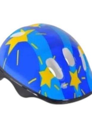 Набір захисту, у пакеті, розмір шолома — 24.5*20 см (синій вигляд 2)