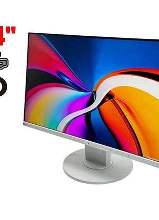 Монитор eizo flexscan ev2450 / 24" (1920x1080) ips / 1x hdmi, 1x dp, 1x dvi, 1x vga, 1x usb 3.0, 2x usb 2.0, 2x audio / 2х 1w /