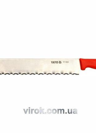 Ніж для будівельної ізоляції yato : l= 480 мм [10/50]