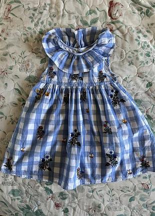 Сукня next з вишивкою