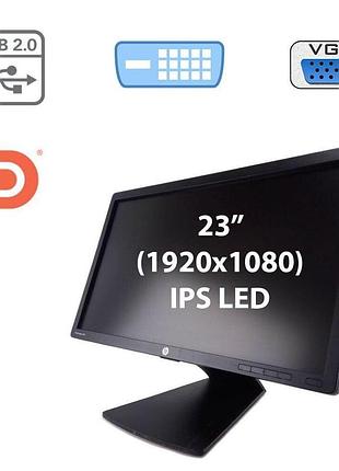 Монитор hp elitedisplay e231e / 23" (1920x1080) tn / dp, dvi-d, vga, usb-hub