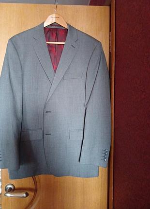 Летний пиджак pierre cardin из тонкой шерсти, р. 50/52