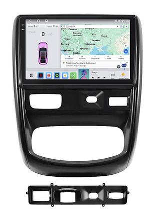 Штатная магнитола lesko для renault duster i 2010-2015 экран 9" 4/64 qled carplay 4g wi-fi gps 360 prime шт