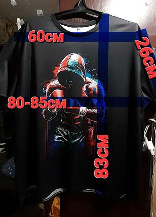 Ого-го какой размерчик мужская футболка большой размер, футболка батал 6xl