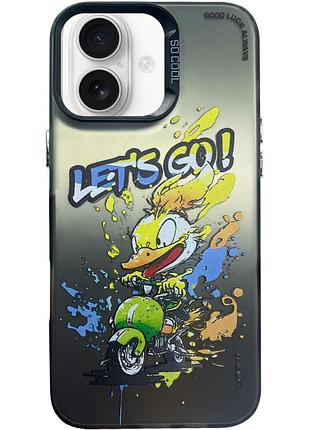 Чехол tpu+pc so cool для apple iphone 16 (6.1") let's go
