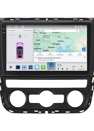 Штатна магнітола 10" lesko для volkswagen scirocco r i рестайлінг 2014-2017 4/64 qled carplay 360 prime 1 шт.