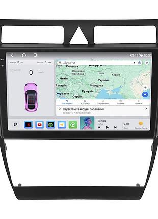 Штатная магнитола lesko для audi rs 6 i (c5) 2002-2006 экран 9" 4/64 qled carplay 4g wi-fi gps 360 prime 2шт