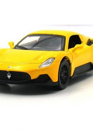 Автомодель - maserati mc20 (желтый)