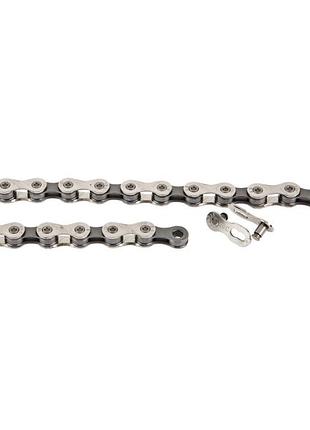 Ланцюг kmc x8 114 ланок 1/2"x3/32", сріблястий із сірим (c-un-l-0083)