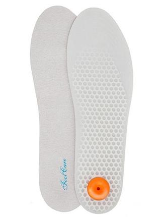 Массажные гелевые стельки gi-02 10x31 см - размер 36-40
