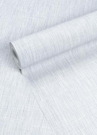 Обои под ткань шелкография виниловые на флизелине vinil textile сшт 5-1559 серо-голубой (1,06х10,05 м)