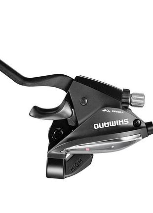 Манетка моноблок shimano st-ef500 левая 3шв (st-ef500-3)