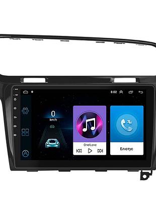 Штатная магнитола lesko для volkswagen golf vii рестайлинг 2017-н.в. 10" 1/16gb wi-fi gps base 6шт