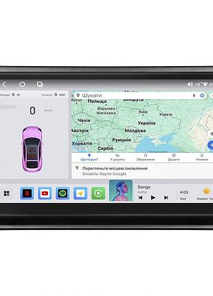 Штатная магнитола lesko для mitsubishi pajero ii 1991-1997г 9" 4/64 qled carplay 4g wi-fi gps 360 prime