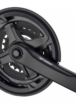Шатуны prowheel та-cn68 (42-34-24), l-170 мм. черный (та-cn68)