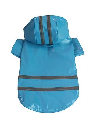 Дождевик для котов и кошек pet style "rain" синий xl