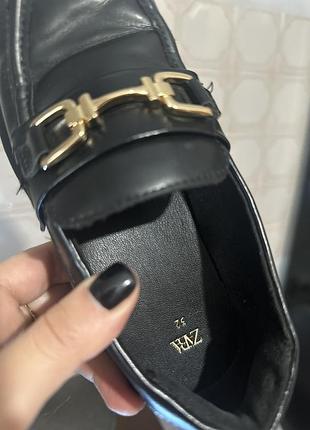 Лофери туфлі zara 4