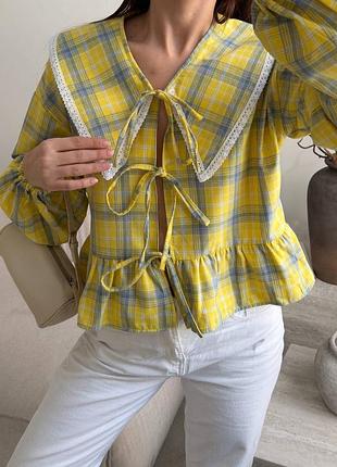 Рубашка в клетку 2