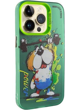 Чехол tpu+pc so cool для apple iphone 14 pro max (6.7") power