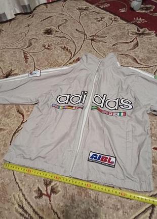Детская олимпийка adidas track jacket 90s с флагами стран