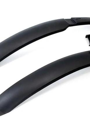 Крылья flanb fl-611 24-26" пластик, черный (fl-611)