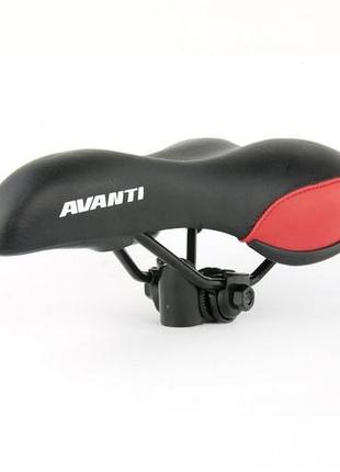 Седло avanti fu-6251 (6251-black-red)