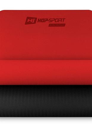 Мат для фітнесу та йоги hop-sport tpe 0,6см hs-t006gm червоний
