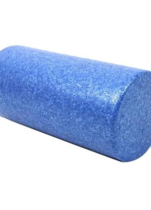 Масажний ролик для йоги та фітнесу york fitness epp 30 х 15см блакитний