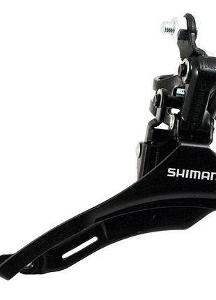 Передний переключатель shimano fd-tz30 нижняя тяга, черный (fd-tz30-down)