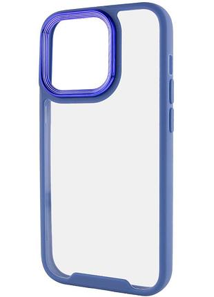 Чехол tpu+pc lyon case для apple iphone 14 pro (6.1") blue 3