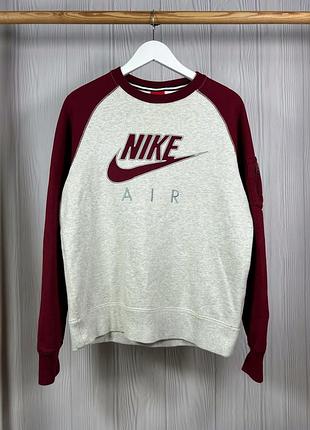 Nike air шикарний світшот з кишенею та гарним дизайном оригінал м