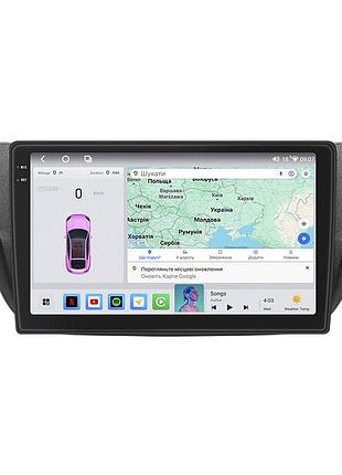 Штатная магнитола lesko для iveco daily vi 2014-2019г 9" 4/64 qled carplay 4g wi-fi gps 360 prime ивеко