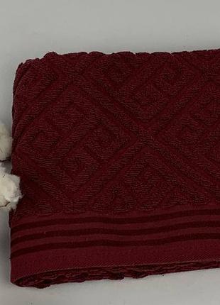 Рушник puppila 50х90 costa burgundy