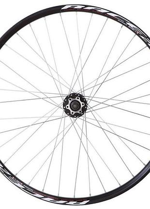 Колесо заднее 26" vlt 36h под трещотку, disc/v-brake, втулка sf-a210r, черный (whrvlt-26-000)