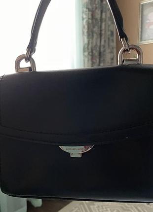 Сумка женская черная кожа michael kors