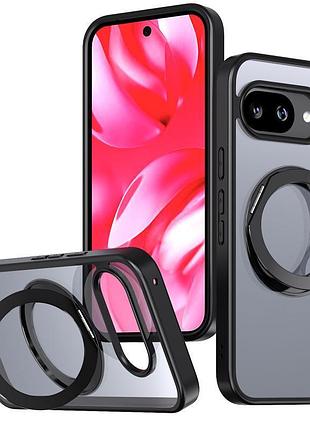 Чехол tpu+pc aura fold для google pixel 9a black