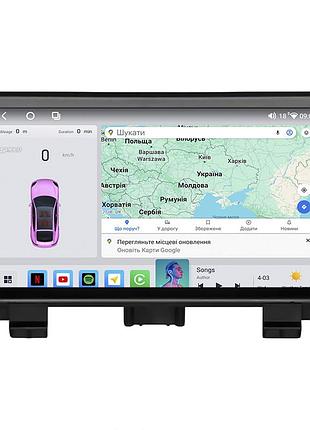 Штатная магнитола lesko для audi rs q3 i (8u) 2013-2015 экран 9" 4/64 qled carplay 4g wi-fi gps 360 prime