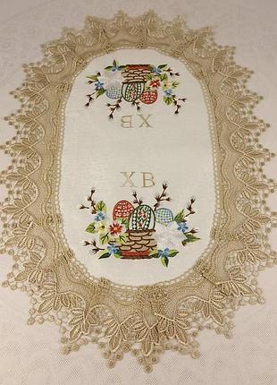 Серветка великодня ov 40x65 ym30095a-2
