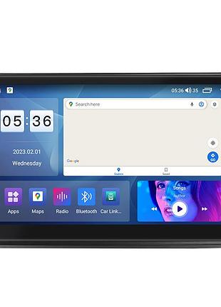 Штатна магнітола lesko для toyota sienna ii рестайлінг 2005-2010 екран 9" 4/64gb carplay 4g wi-fi gps pri 2шт