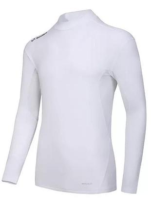 Термо кофта/рашгард sondico mock neck pro compression longsleeve under white era original xl-xxl(2xl) nike x jordan