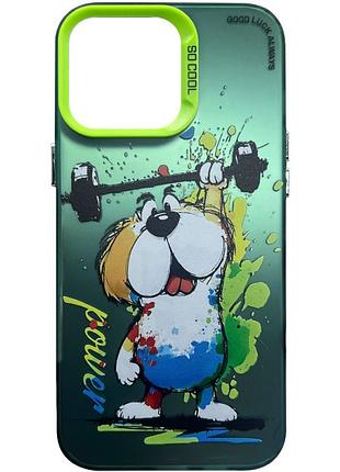 Чехол tpu+pc so cool для apple iphone 15 (6.1") power