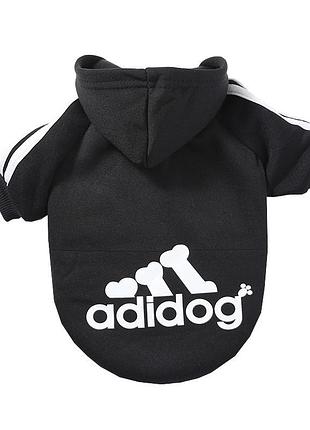Кофта для котів pet style "adidog" чорна 7xl