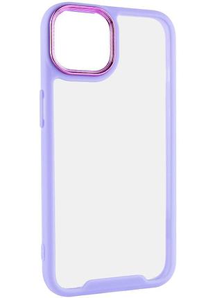 Чехол tpu+pc lyon case для apple iphone 14 (6.1") purple