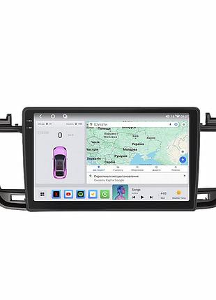 Штатная магнитола 9" lesko для peugeot 508 i рестайлинг 2014-2018 4/64 qled carplay gps 360 prime 2шт