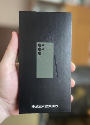 Коробка samsung galaxy s23 ultra, s918b/ds оригинал б/у