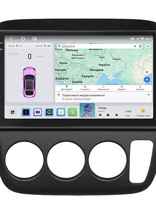 Штатная магнитола lesko для honda cr-v i 1995-1999 экран 9" 4/64 qled carplay 4g wi-fi gps 360 prime 2шт
