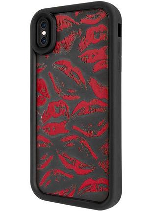 Tpu чехол prestige для apple iphone xs max (6.5") kiss